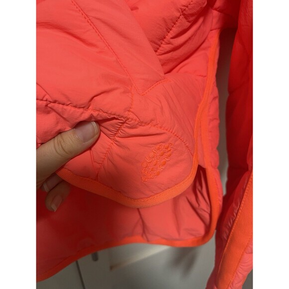 Free People movement Pippa packable orange Puffer Jacket small - Picture 8 of 11